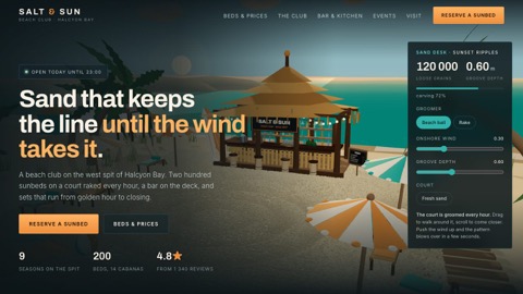 SALT & SUN — Beach club