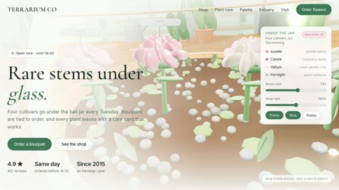 TERRARIUM CO — Rare plants